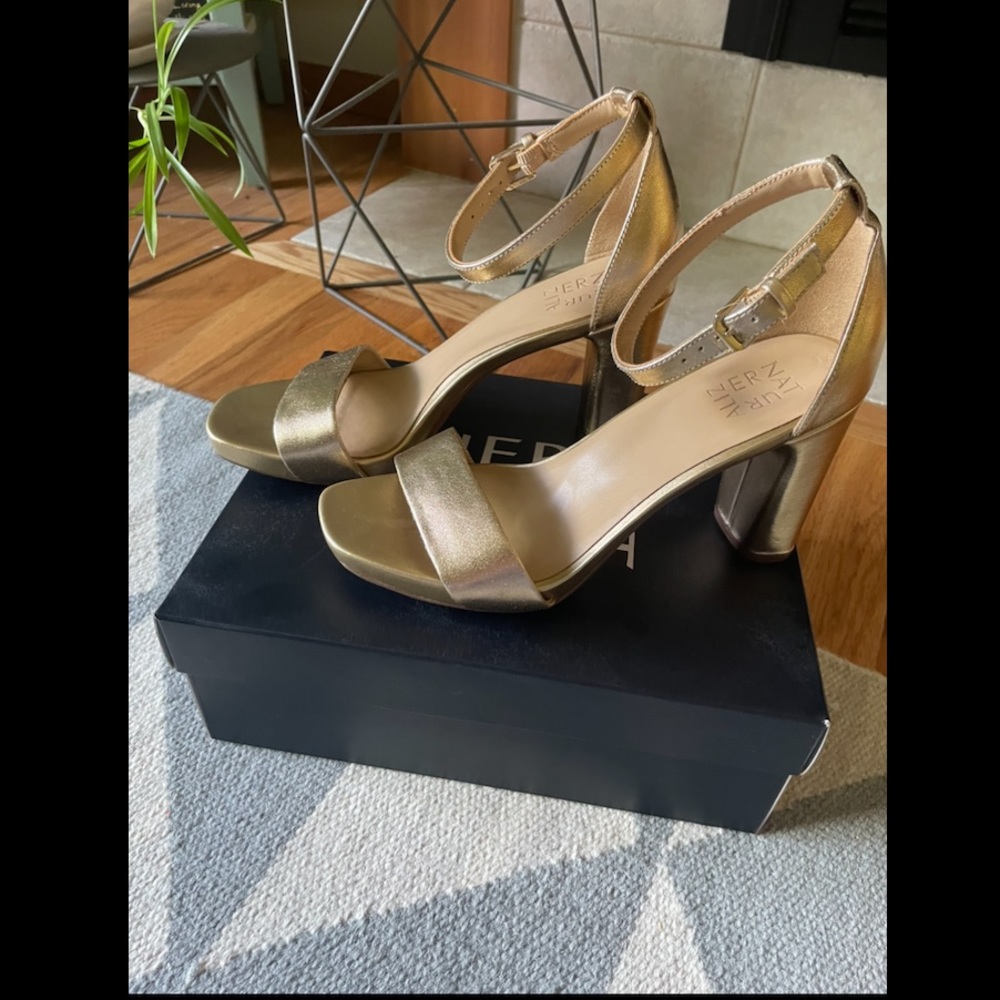 Naturalizer Joy Dress Sandal - Gold - 8.5